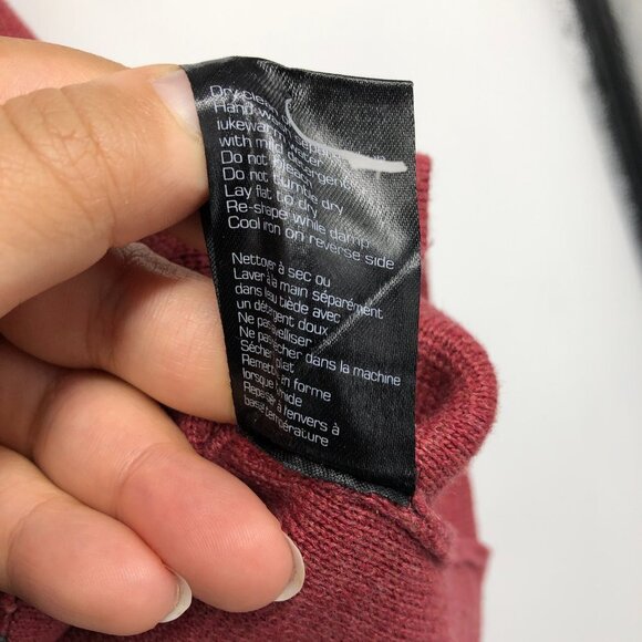 Sandra Angelozzi Berry Pink Coral Bow Blazer Cardigan size ~L - Picture 10 of 15